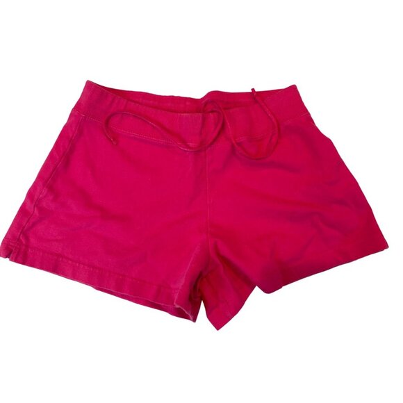 Vintage 80s Pro Spirit Womens Running Gym Shorts Stretch Hot Pink Size Medium - Picture 1 of 8